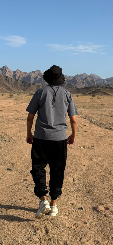 T-Shirt brodé Sawmah Gris