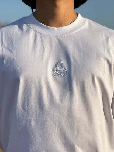 T-Shirt brodé Sawmah Blanc