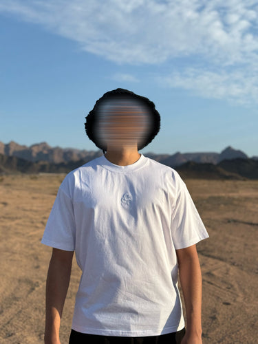 T-Shirt brodé Sawmah Blanc