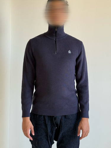 Pull Jabal d'Hiver Bleu Marine