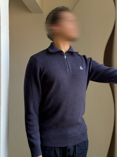 Pull Jabal d'Hiver Bleu Marine