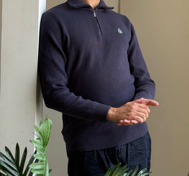 Pull Jabal d'Hiver Bleu Marine