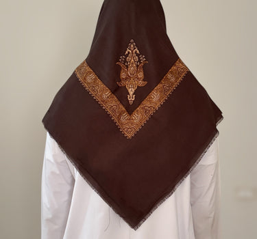 Turban Yéménite Marron